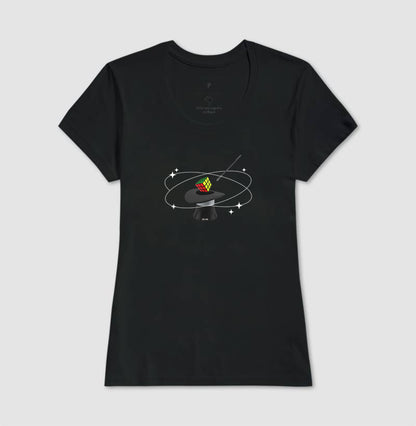 A mágica do cubo mágico - Camiseta Confort Masculina e Feminina