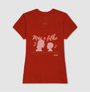 Mãe e Filho: Dueto de Amor - central - Camiseta e Baby Look Confort M e F 497146
