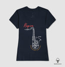 Sax: Soprar resolve - Camiseta Algodão Peruano Clássica e Baby Look 497146