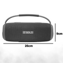 Caixa de Som Gravitus - Bluetooth Resistente a Água com Alto Falante Duplo 60W e Luz RGB