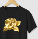 Rosa de Ouro Ampla - Camiseta confort Feminina 497146