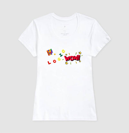 Uau! A lógica do Cubo Mágico - Camiseta Confort Masculina e Feminina