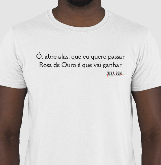 Música Abre Alas - Camisa Confort Masculina e Feminina
