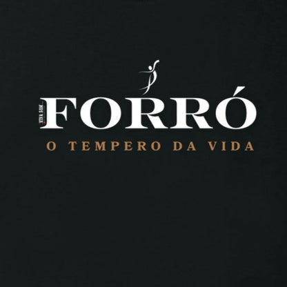 Forró - O tempero da vida - Camiseta chique Algodão Peruano masculina e feminina