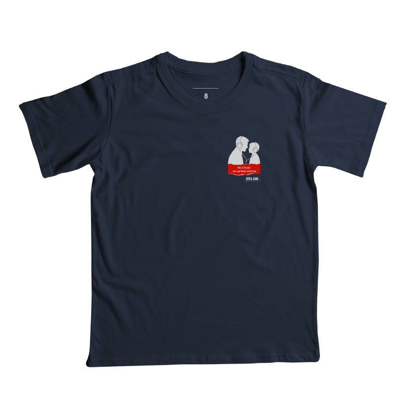 Pai e filho: em perfeita sintonia - Camiseta infantil
