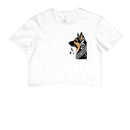 Pastor Alemão Musical - Camiseta Confort Masculina e Feminina 497146