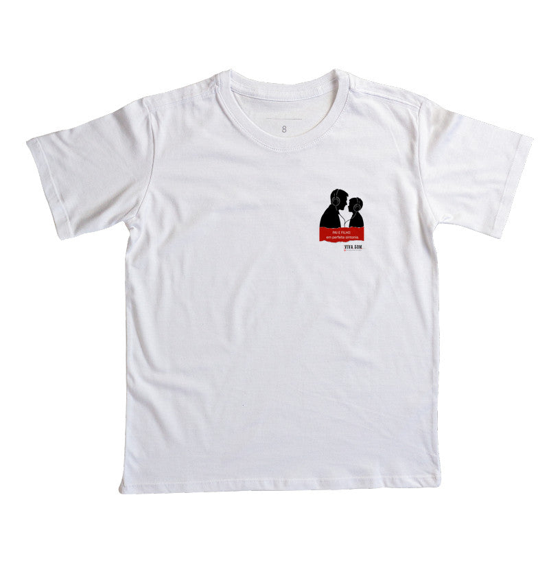 Pai e filho: em perfeita sintonia - Camiseta infantil