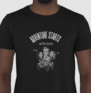 Pai aventureiro no Jeep - Camiseta Masculina (clássica) e Feminina (baby look) - Confort 497146