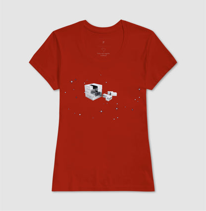 O brilho do cubo mágico - Camiseta Confort Masculina e Feminina