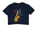 Sax: Porque gritar não tem melodia - Camiseta e Baby Look Confort 497146