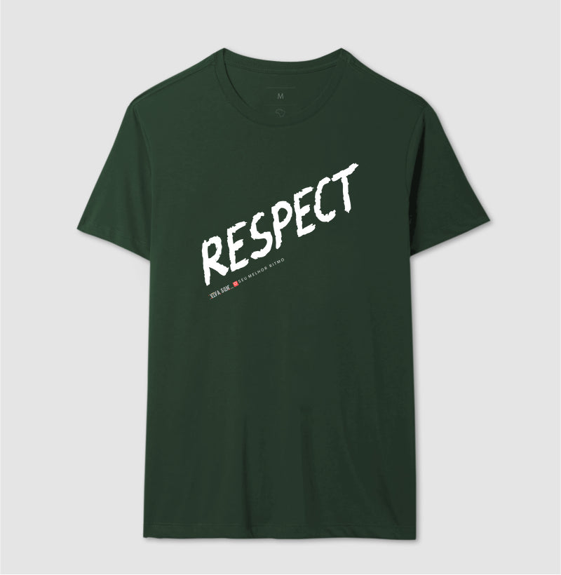 Respect Inspiração- Camiseta Masculina e Feminina Confort