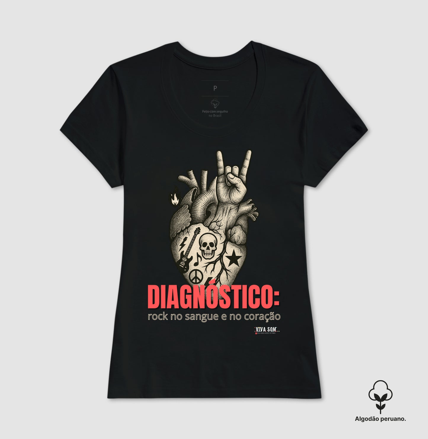 Médico: o diagnóstico - Camiseta e Baby Look Algodão Peruano 497146