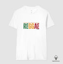 Reggae Gente de boa vibração gosta de Reggae -  Camiseta Algodão Peruano Clássica e Baby Look 497146