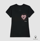 Mãe: Batida do Coração - Camiseta e Baby Look  (Algodão Peruano)  M e F 497146