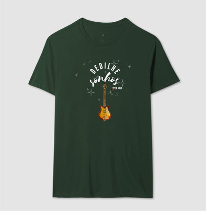 Dedilhe Sonhos - Camiseta Confort Masculina e Feminina