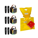 Karaokê Viva Som - Caixa de Som Blootooth com 2 Microfones sem fio Viva Som