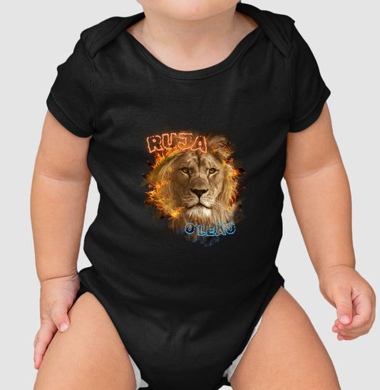 Ruja O Leão - Body Baby Unissex