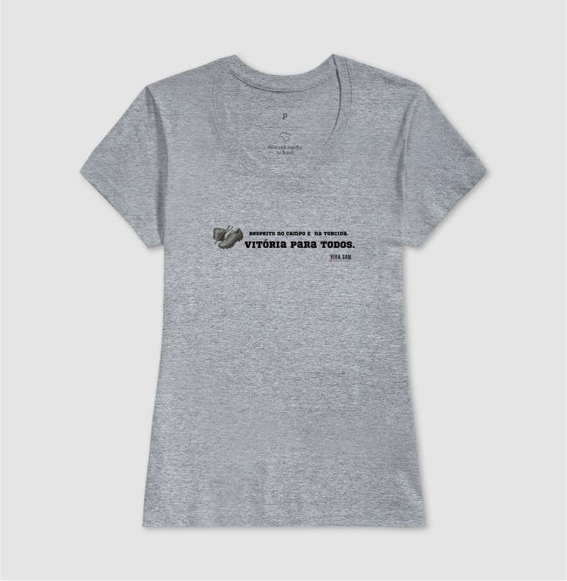 Futebol - Vitória para todos - Camiseta Masculina(clássica) Feminina (baby look)