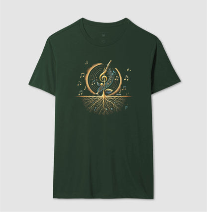 Semente Musical - Camiseta confort masculina e feminina