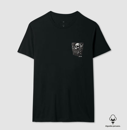 Bolso rock 'n' roll - Camiseta masculina e feminina (algodão peruano)