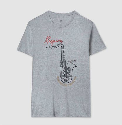 Sax: Soprar resolve - Camiseta ou Baby Look Confort