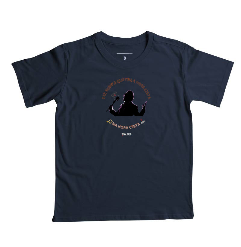 Pai: tem a nota certa - Camiseta infantil