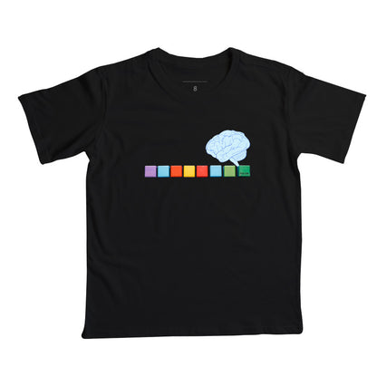 O pensamento colorido - Camiseta infantil