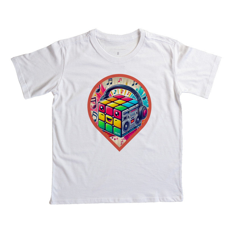 Localização Cubo Mágico - Camiseta infantil