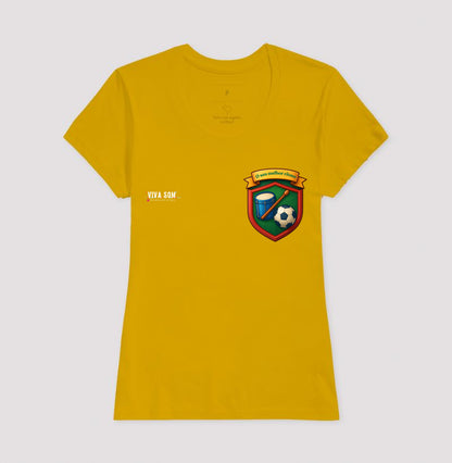 Futebol - Tambor e bola no peito - Camiseta Masculina(clássica) Feminina (baby look)