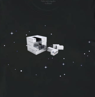 O brilho do cubo mágico - Camiseta Confort Masculina e Feminina