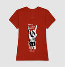 Gente livre gosta de rock radical -  Camiseta Confort ( 100% Algodão) Clássica e Baby Look 497146