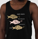 Peixes Cantores “Quem Canta, Seus Males Espanta - Regata Unissex 497146