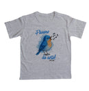 O pássaro da sorte - Camiseta Infantil 497146