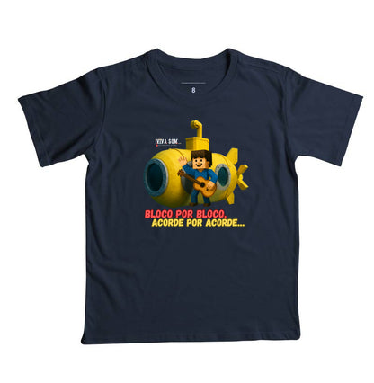 Acorde por acorde no pixel - Camiseta infantil