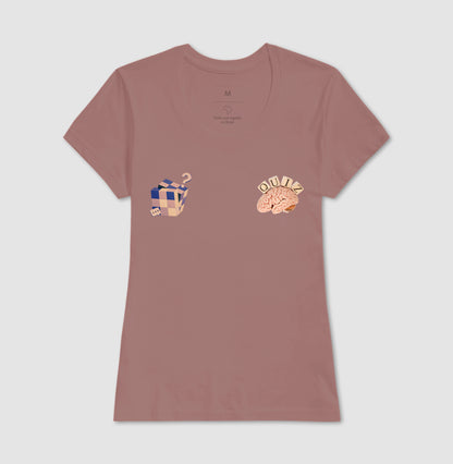 O cérebro e o cubo mágico - Camiseta Confort Masculina e Feminina