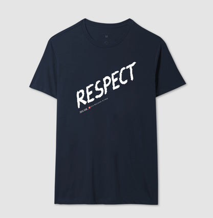 Respect Inspiração- Camiseta Masculina e Feminina Confort