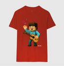 Violonista no Pixel - Camiseta infantil 497146