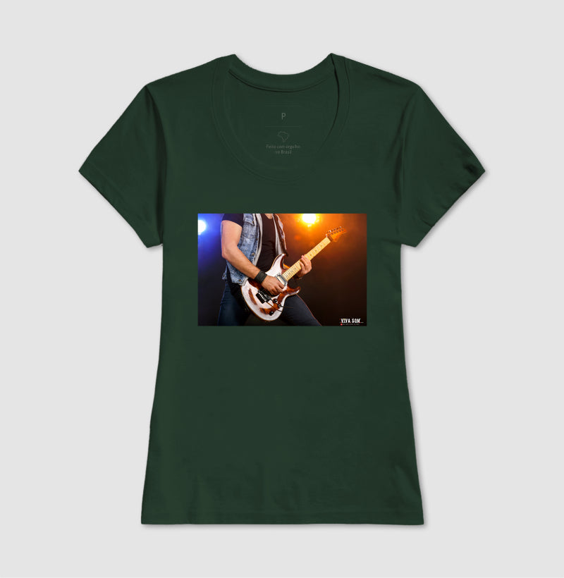 Rock: Tocar Guitarra - Camisa Confort Masculina e feminina