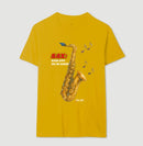 Sax: Gritar não é Melogia -  Camiseta e Baby Look Confort 497146