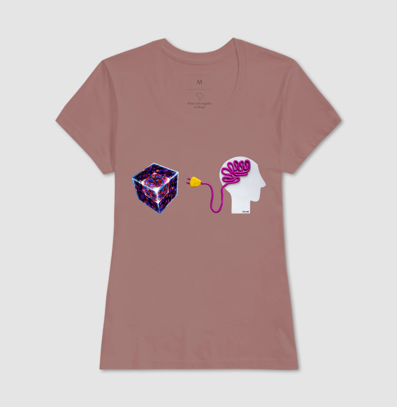 Ligado no cubo mágico - Camiseta Confort Masculina e Feminina