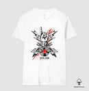 Rock: Disco de Rockn roll - Camiseta Masculina e Feminina - (Algodão Peruano) 497146