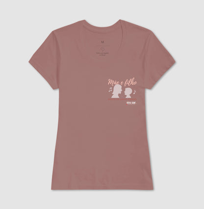Mãe e Filho: O dueto  - Lateral - Camiseta e Baby Look Confort M e F
