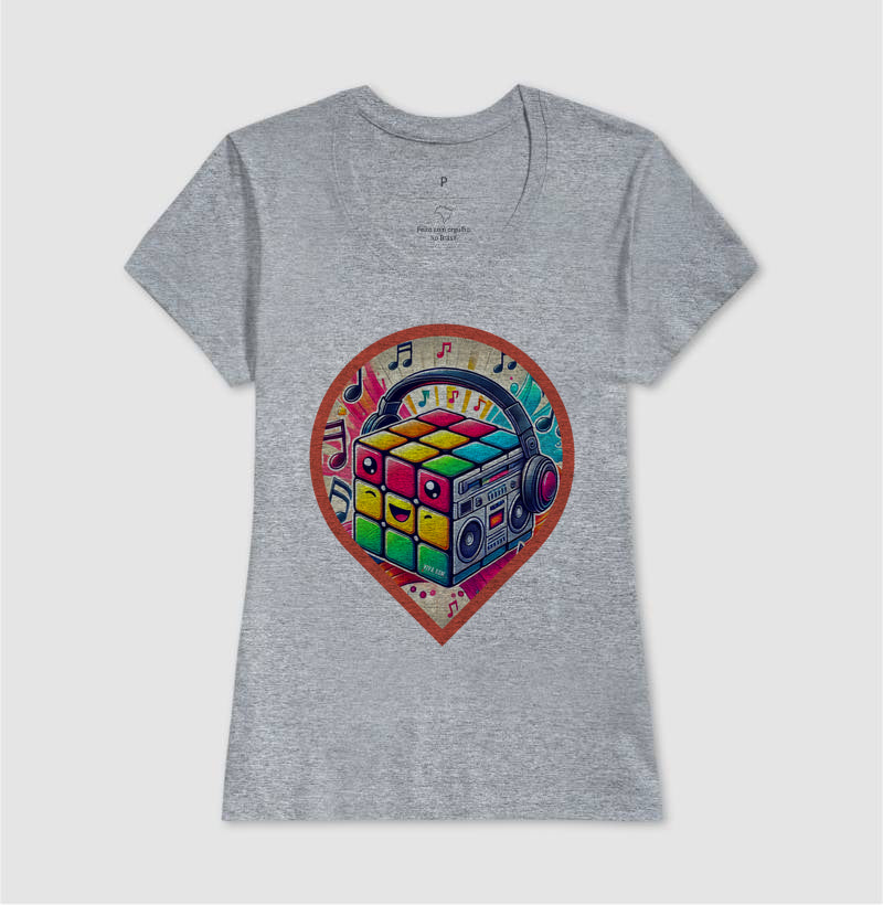 Localização Cubo Mágico - Camiseta Confort Masculina e Feminina