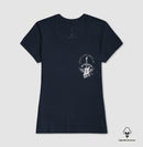 Gente livre gosta de Rock” — com a guitarra - Camiseta Algodão Peruano Clássica e Baby Look 497146