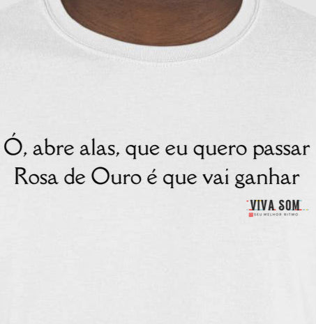 Música Abre Alas - Camisa Confort Masculina e Feminina