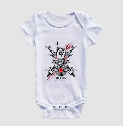 Rock: Disco de Rockn Roll - Body Baby Unissex