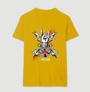 Disco de Rockn roll - Camiseta Masculina e Feminina - (Algodão Peruano) 497146