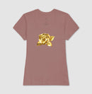 Camiseta Confort Rosa de Ouro- Camiseta Confort (100% algodão) Clássica e Baby Look 497146