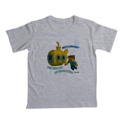 Beatlencraft no pixel- Camiseta infantil