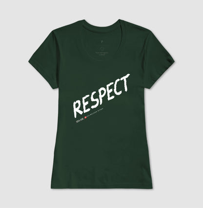 Respect Inspiração- Camiseta Masculina e Feminina Confort